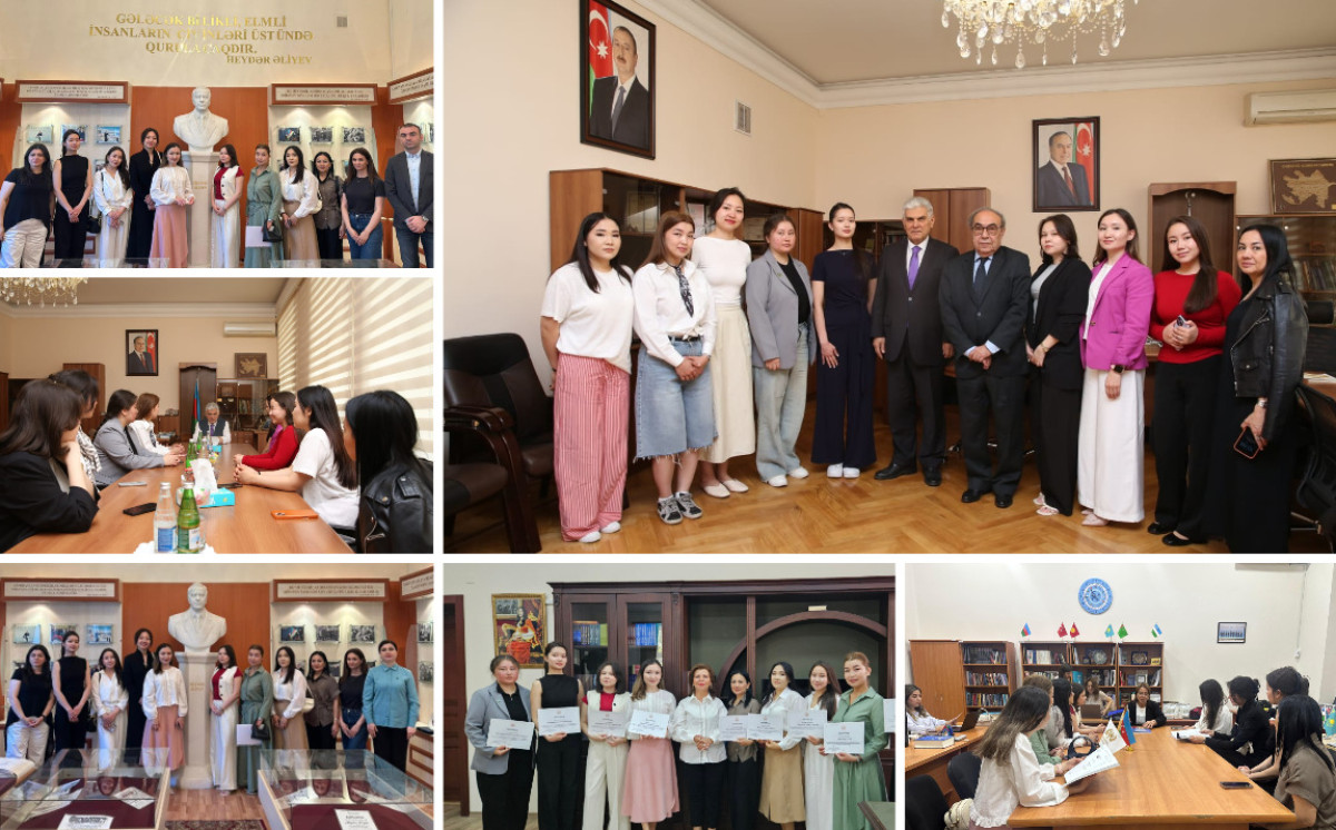 Qazax Milli Qadınlar Pedaqoji Universitetinin magistrantları ADPU-da elmi-praktik təcrübə keçiblər 