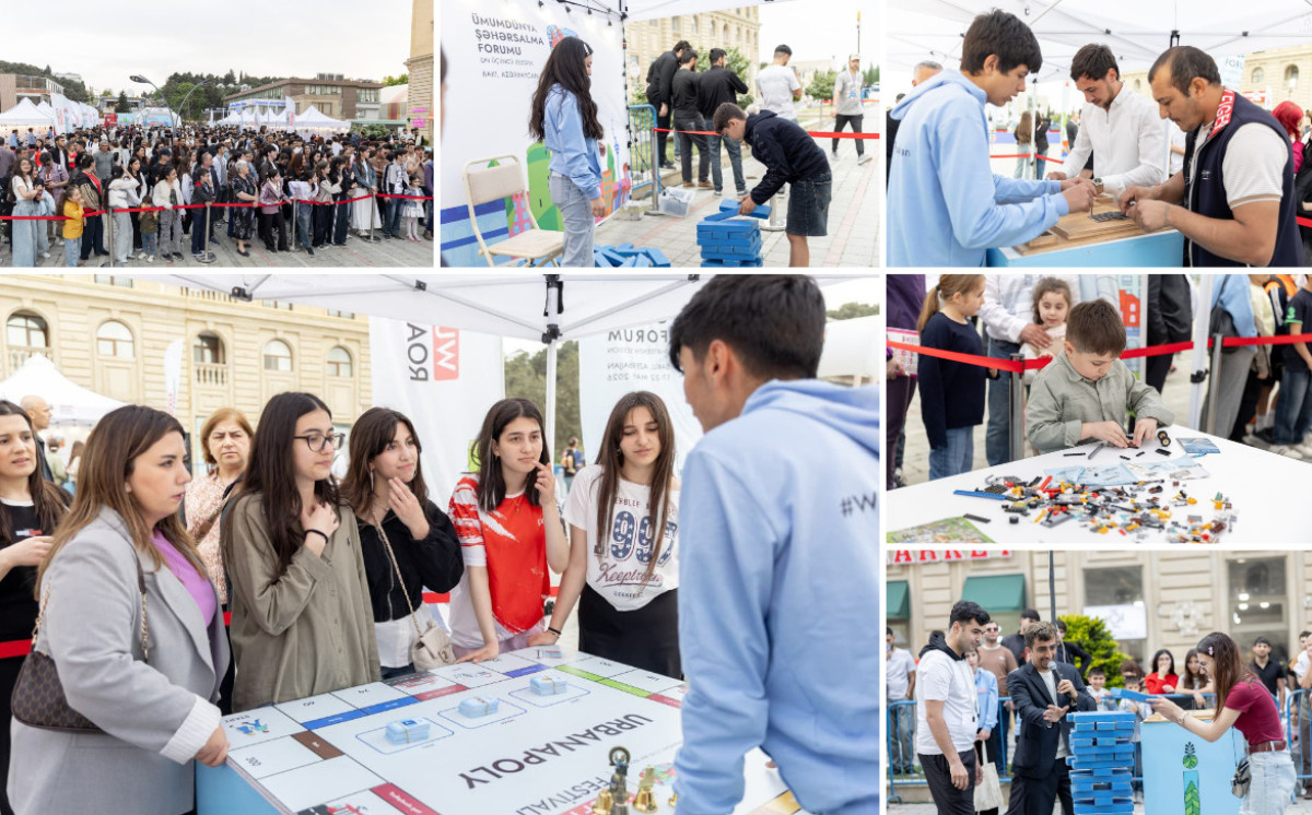 Sumqayıt şəhərində keçirilən WUF13 Festivalı ictimai proqramla yekunlaşıb 
