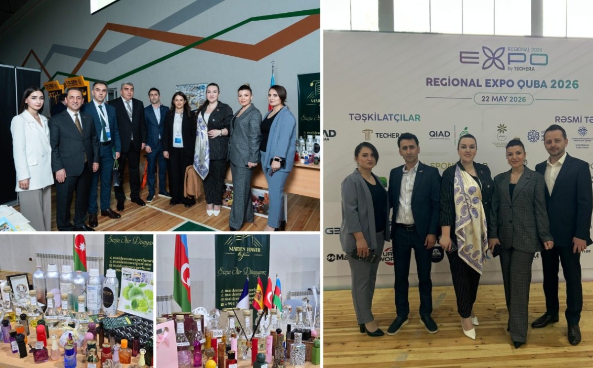 Qubada ətir dünyasına elmi baxış: "Maiden Tower perfume" və "Al Kaya Fragrance" Regional Expo-da fərq yaratdı 