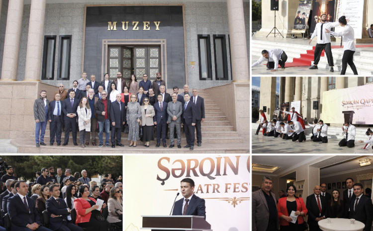 Naxçıvanda “Şərqin qapısı” teatr festivalının rəsmi açılış mərasimi keçirilib 
