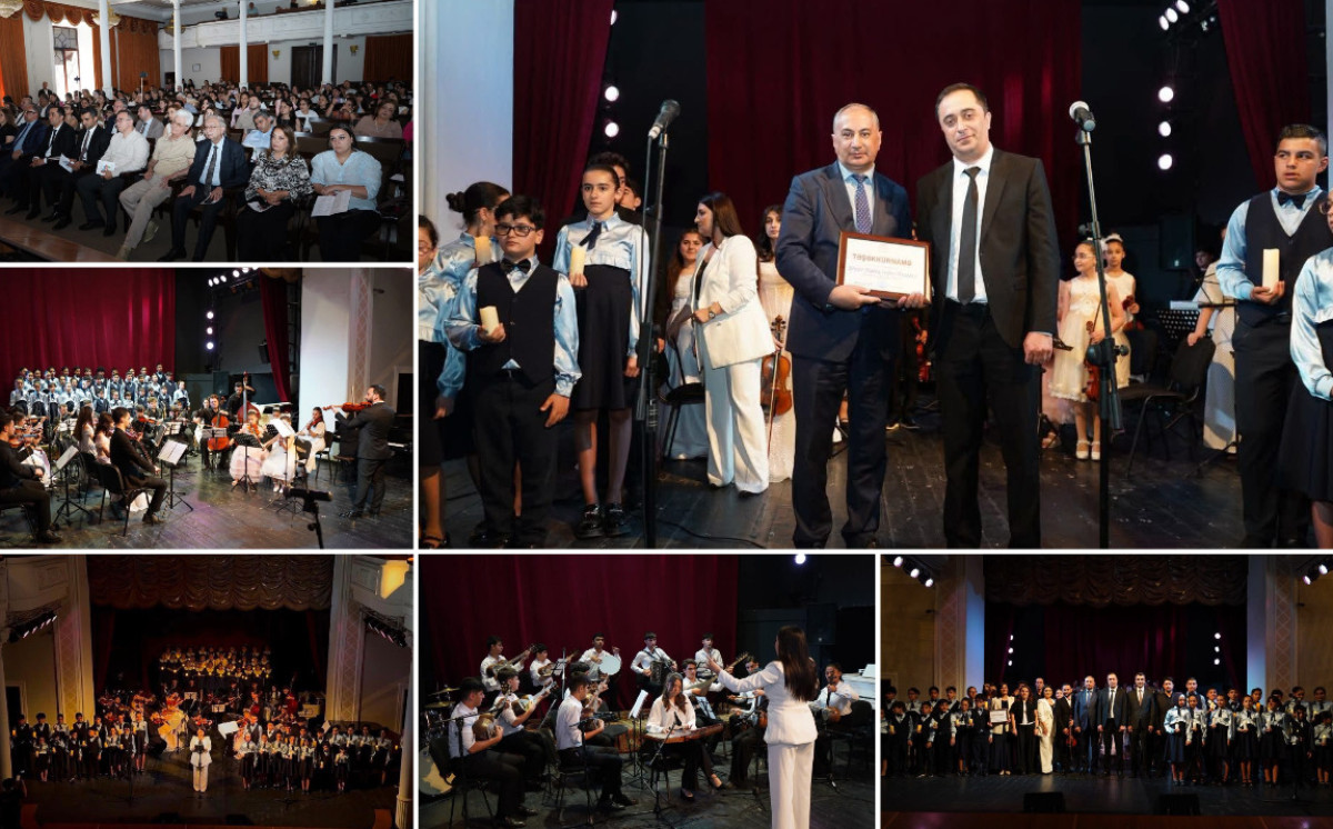 “Zəfərə aparan işıq” adlı hesabat konserti keçirilib 