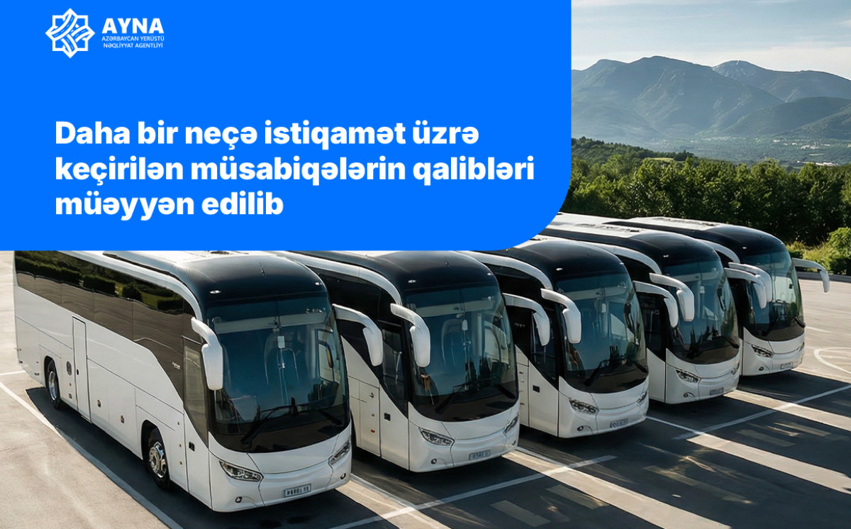 Daha bir neçə istiqamət üzrə keçirilən müsabiqələrin qalibləri müəyyən edilib 