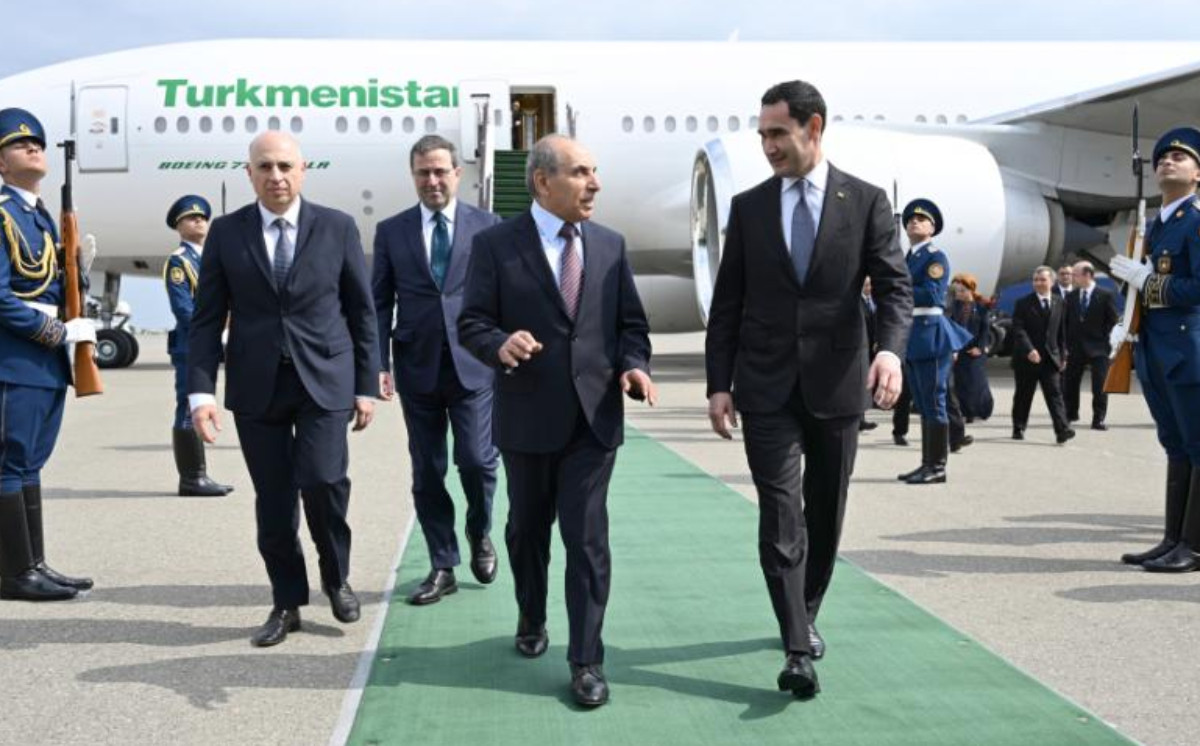 Türkmənistan Prezidenti Azərbaycana gəlib 