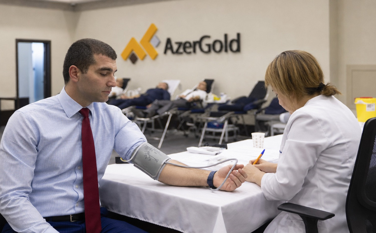 В ЗАО «AzerGold» прошла традиционная акция по сдаче крови 