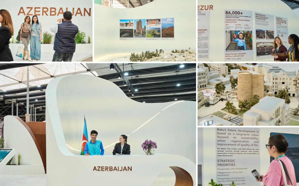 Azərbaycan pavilyonu WUF13 çərçivəsində təşkil olunan “Urban Expo” sərgisində fəaliyyətə başlayıb 