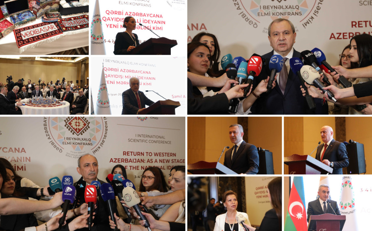 BDU və QAİ-nın birgə təşkilatçılığı ilə “Qərbi Azərbaycana qayıdış: milli ideyanın yeni mərhələsi kimi” mövzusunda I Beynəlxalq elmi konfransın açılış mərasimi 