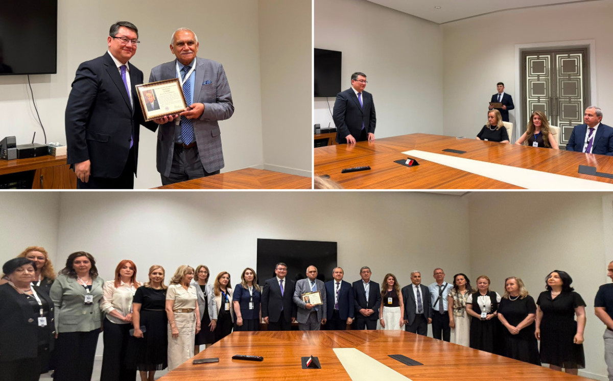 BSU Associate Professor Meti Bayramli Honored by the President of Kazakhstan 