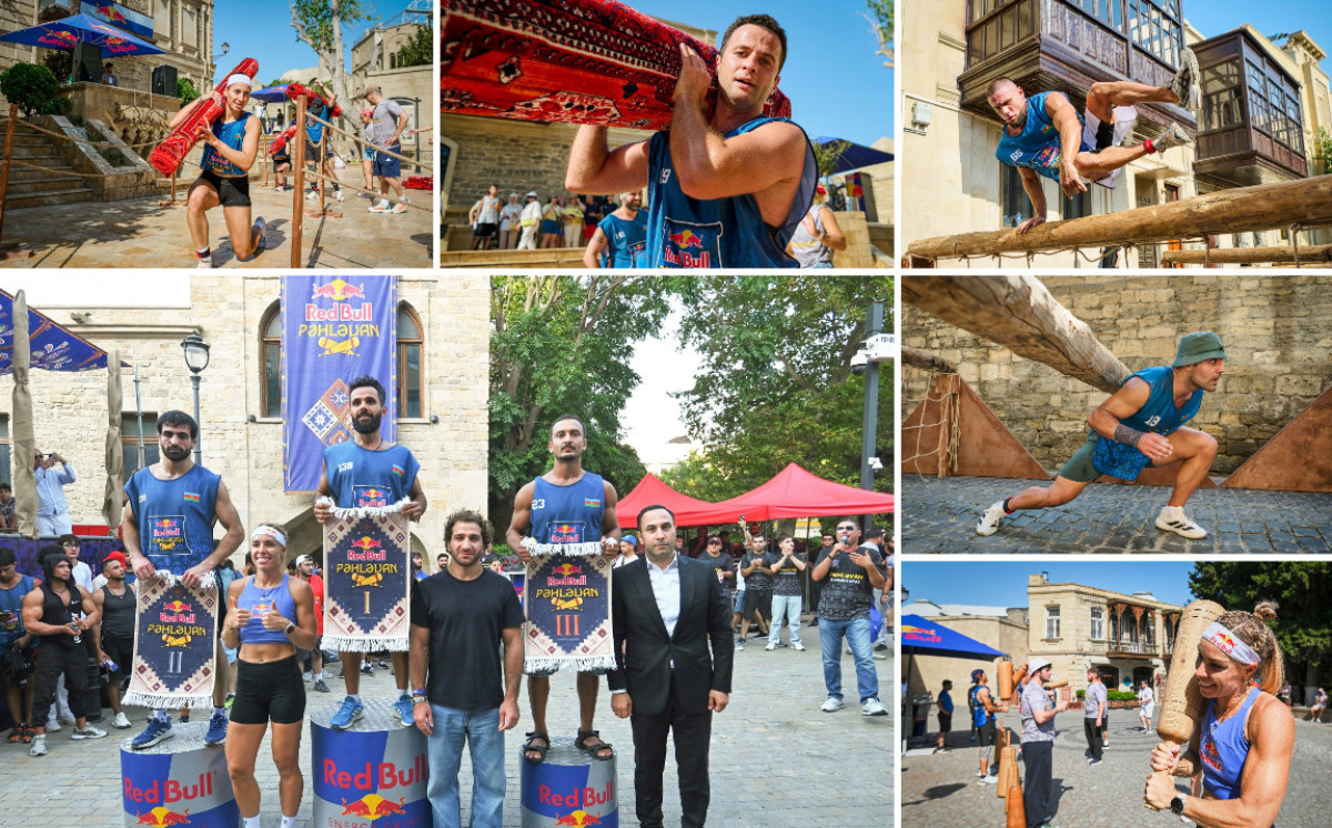 Red Bull Pəhləvan: İçərişəhərin daş küçələrində güc danışdı 