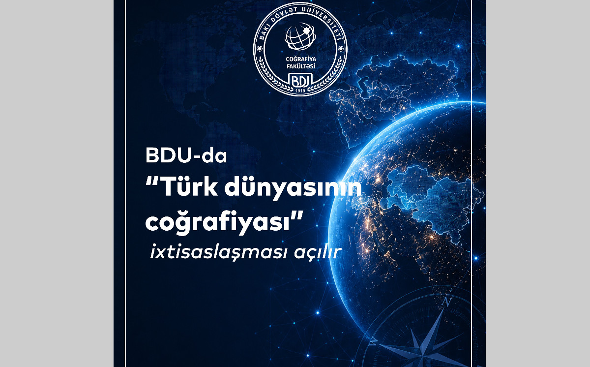 Baku State University Launches a Master's Specialization in Geography of the Turkic World 