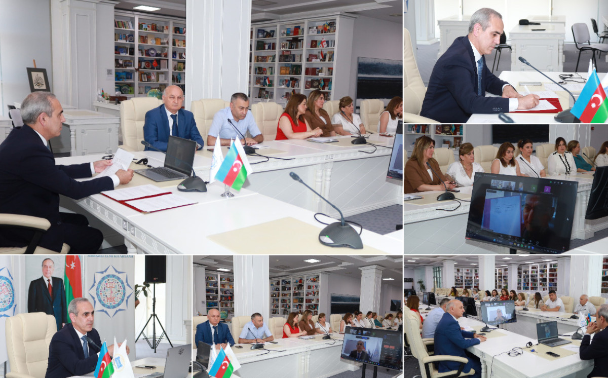 MEK ilə Türkiyənin Sinop Universiteti arasında “Qardaş Kitabxanalar Anlaşma Memorandumu” imzalanıb 