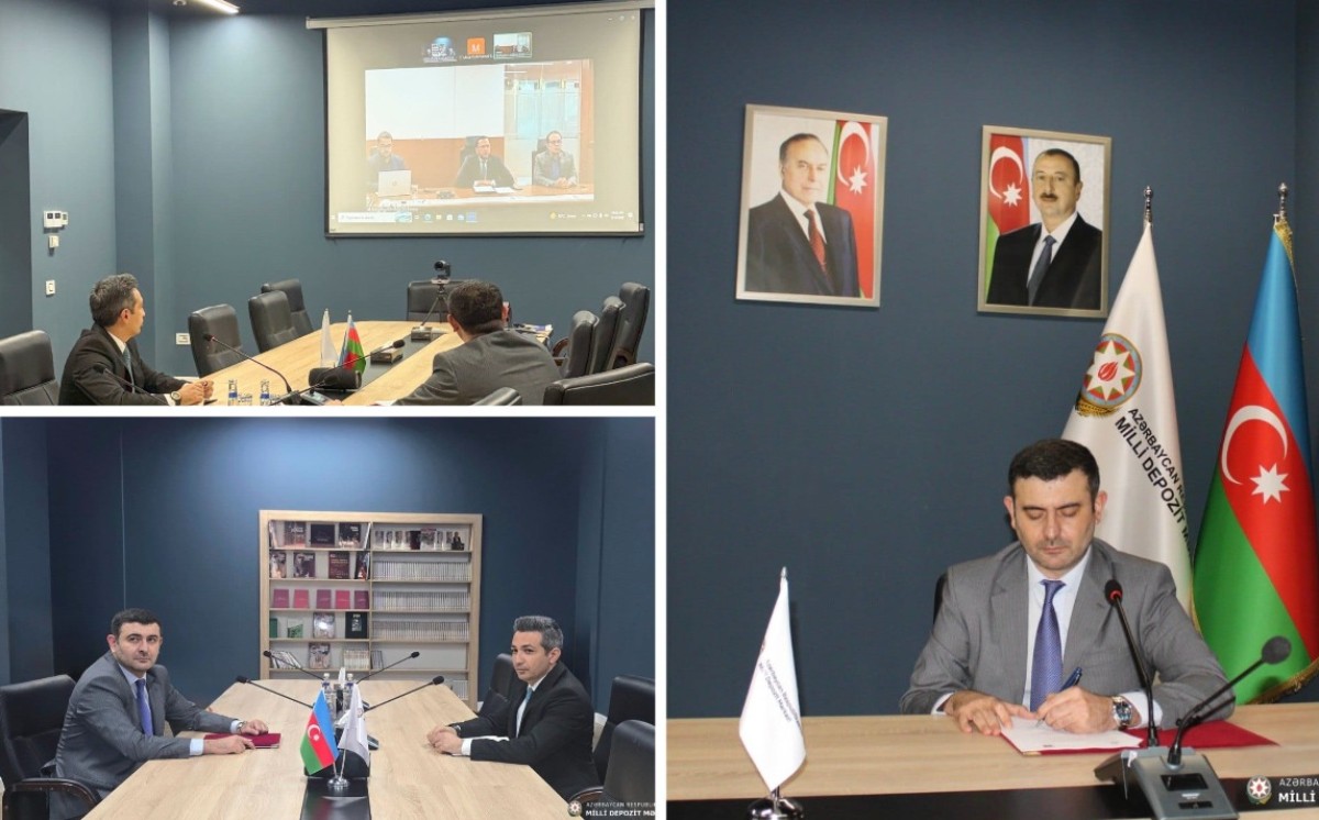 Milli Depozit Mərkəzi Pakistanın Mərkəzi Depozitar Şirkəti ilə memorandum imzalayıb 