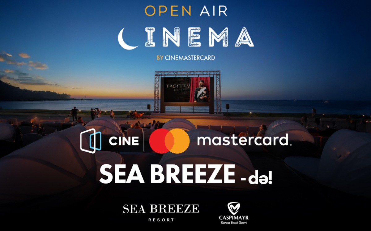 CineMastercard Launches Open-Air Cinema at CaspiMayr Retreat Beach Resort in Sea Breeze 