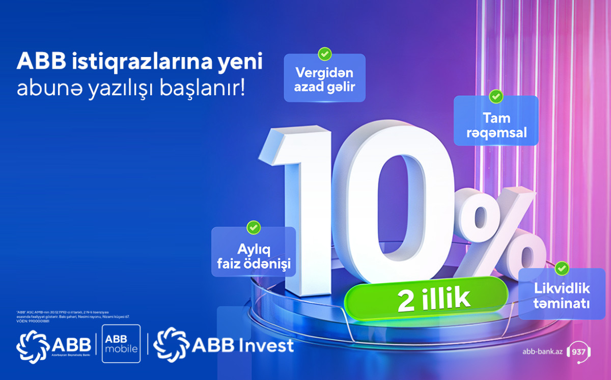 ABB istiqraz emissiyasının növbəti mərhələsinə start verir! 