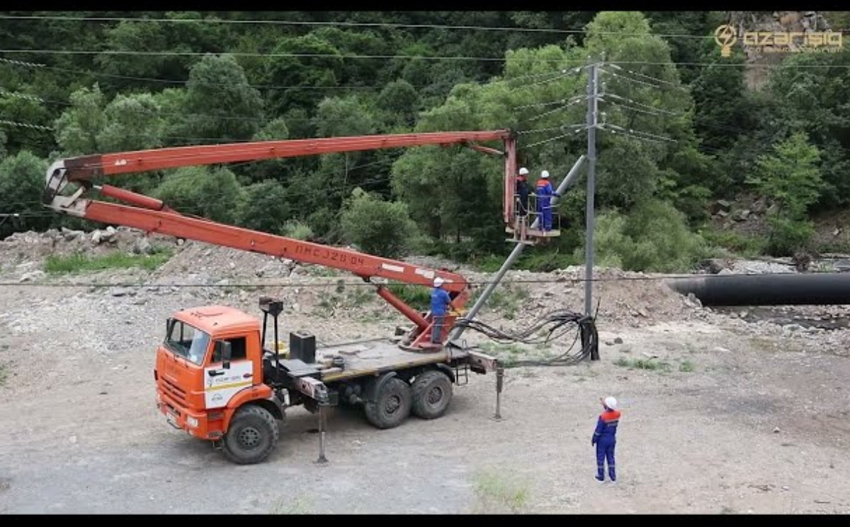 “Azərişıq” Kəlbəcərin bir sıra ərazilərində yenidənqurma işləri həyata keçirir 