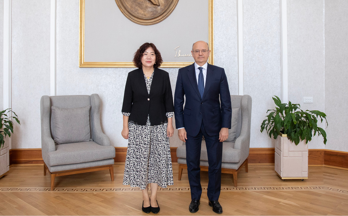 Energy partnership with China was discussed 
