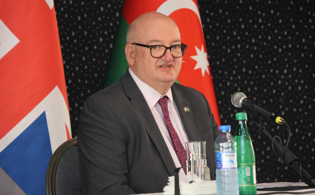 British Ambassador Learned Azerbaijani in Ganja 