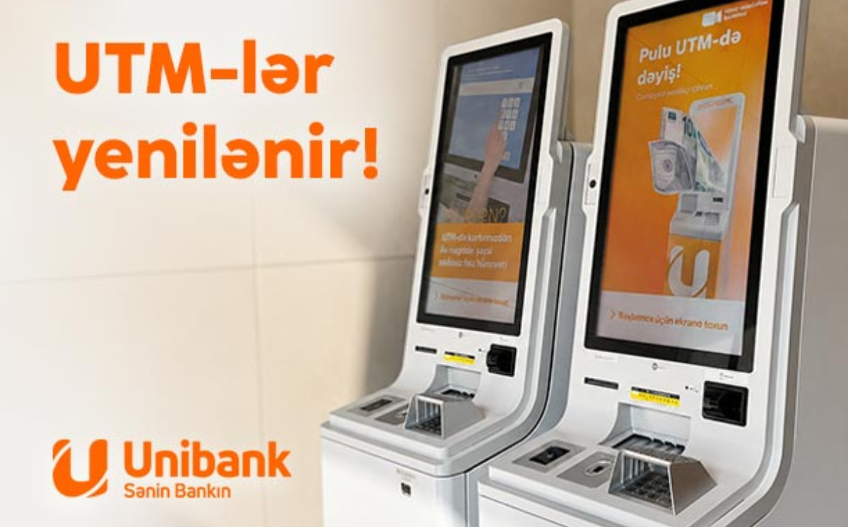 Unibank bankomat şəbəkəsini yeniləyir 