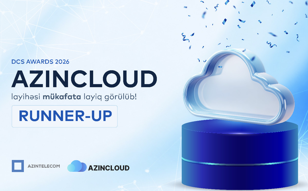 AzInTelecom bulud xidmətləri ilə növbəti beynəlxalq uğura imza atıb! 