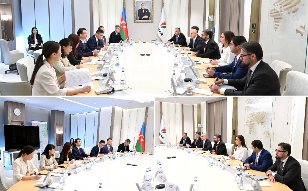 SOCAR President Meets with Vice President of the Export-Import Bank of China 