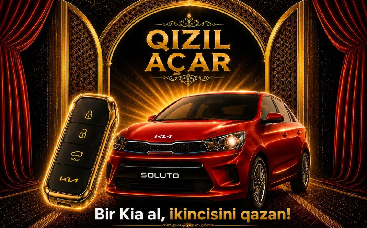 "KIA Azərbaycan" "Qızıl Açar" lotereyasının ikinci tirajına start verdi 