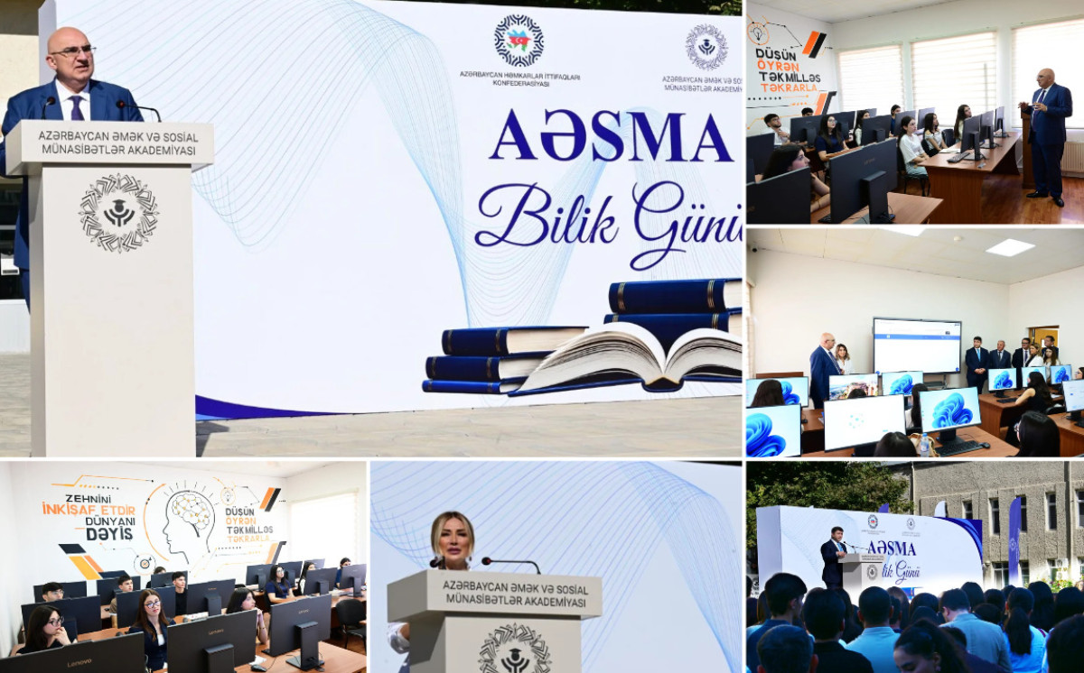 AHİK-in Əmək və Sosial Münasibətlər Akademiyasında "Bilik Günü" keçirilib 