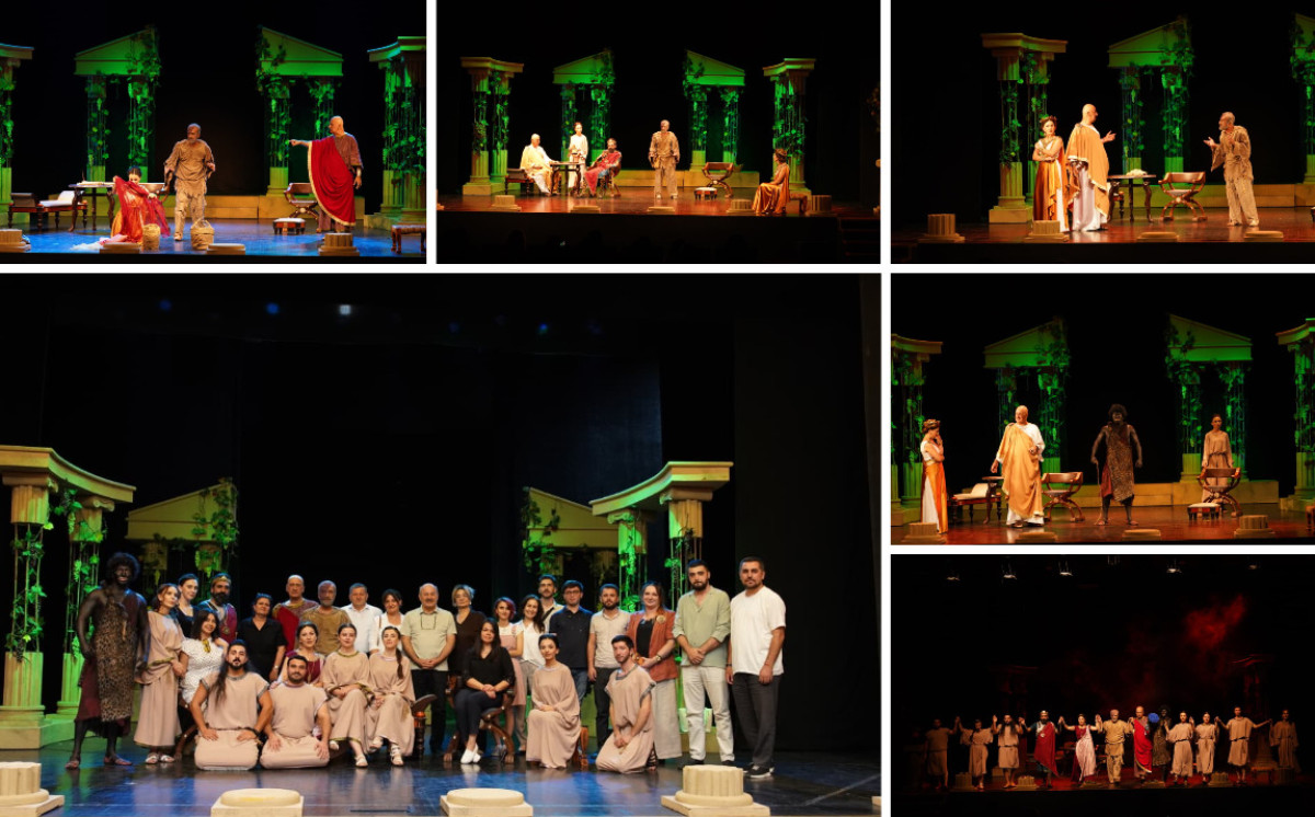 Şəki Dövlət Dram Teatrı yeni mövsümə “Ezop” tamaşası ilə başlayıb 