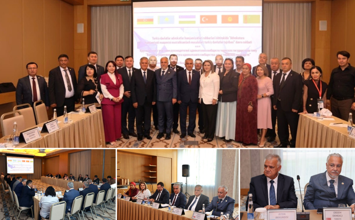 Özbəkistanda türk dövlətləri vəkillər birliklərinin rəhbərlərinin iştirakı ilə tədbir keçirilib 