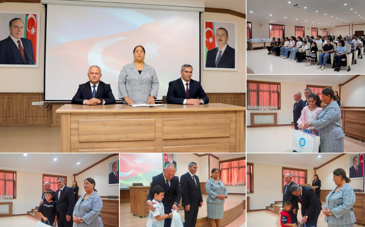 Naxçıvanda xüsusi qayğıya ehtiyacı olan uşaqlarla görüş keçirilib 