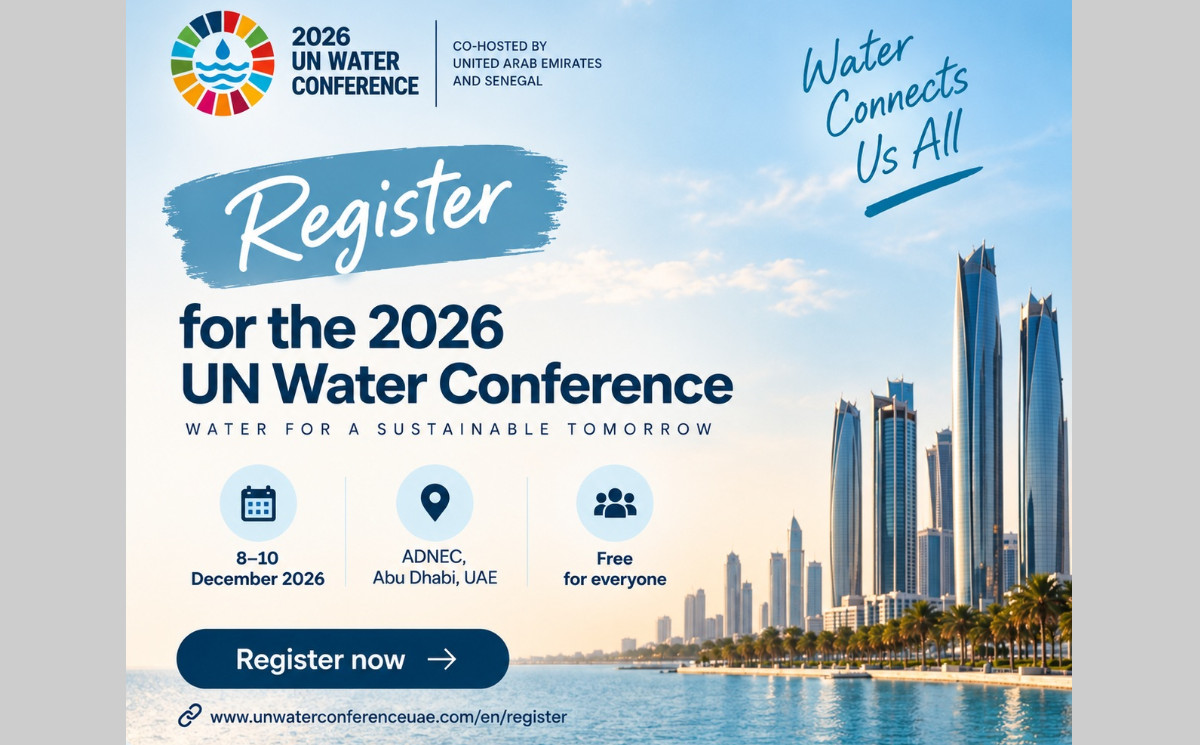 2026 UN Water Conference to be held in Abu Dhabi 