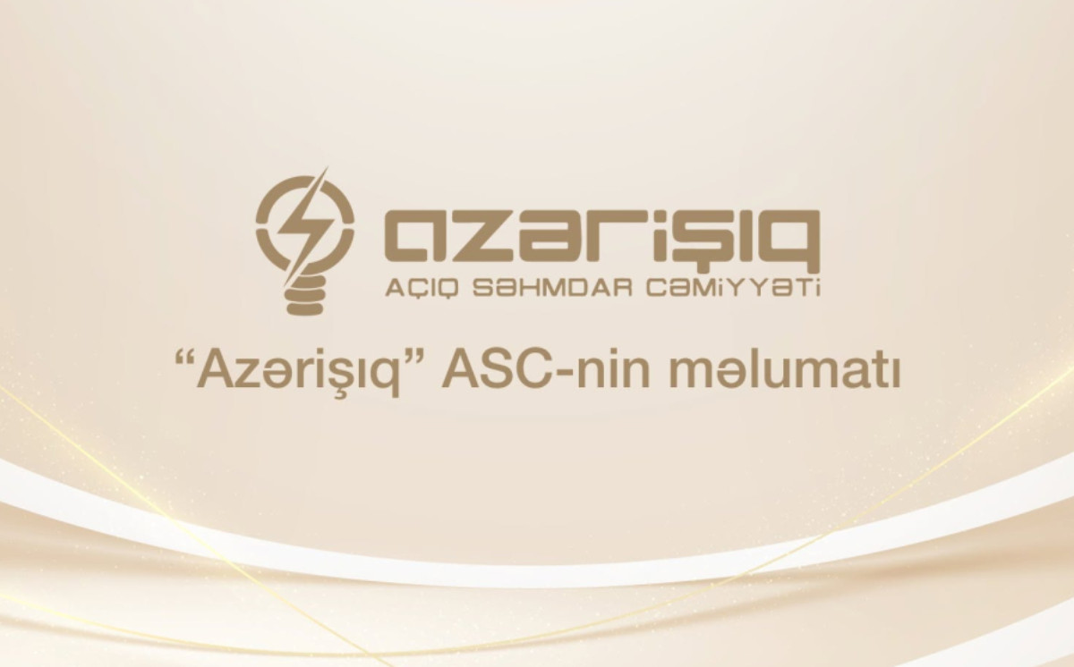 Bəzi ərazilərdə elektrik enerjisinin verilişində müvəqqəti məhdudiyyət yaranacaq 