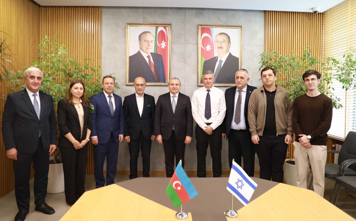 Bar-Ilan University delegation visits Baku State University 