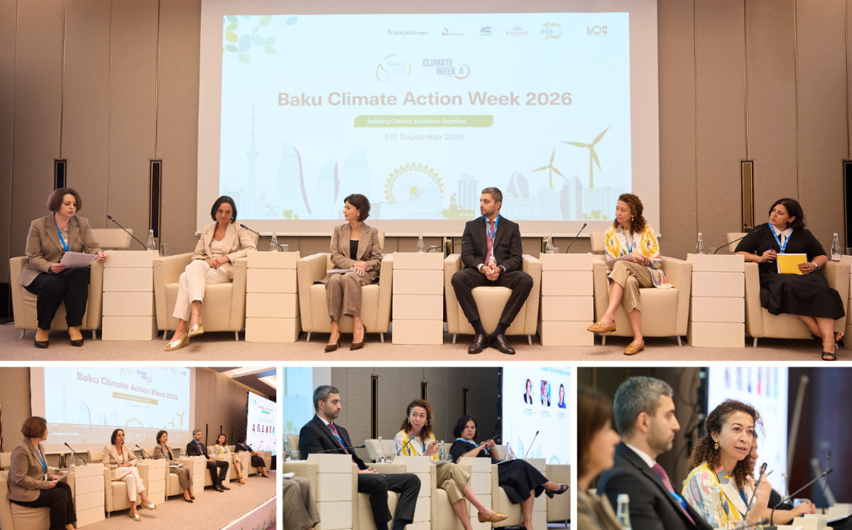 Nargis Wieck Calls for Bankable Green Energy Projects at Baku Climate Action Week 2026 