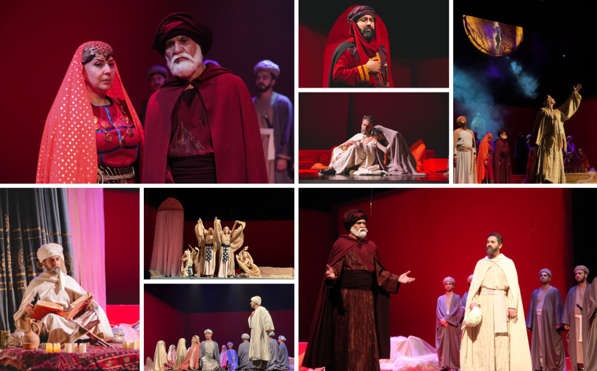 Festival çərçivəsində Akademik Musiqili Teatrda "Leyli və Məcnun" tamaşası nümayiş olunub 