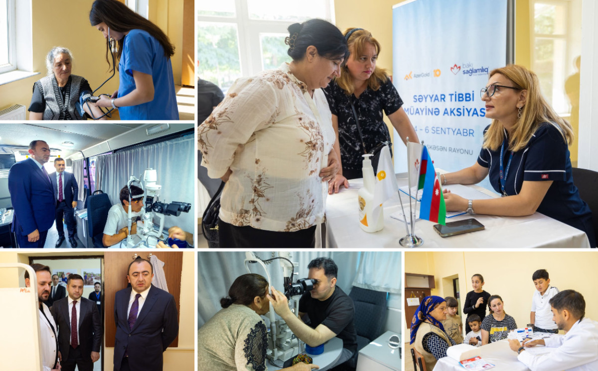 7th Mobile Medical Examination Campaign Organized by AzerGold Concludes 