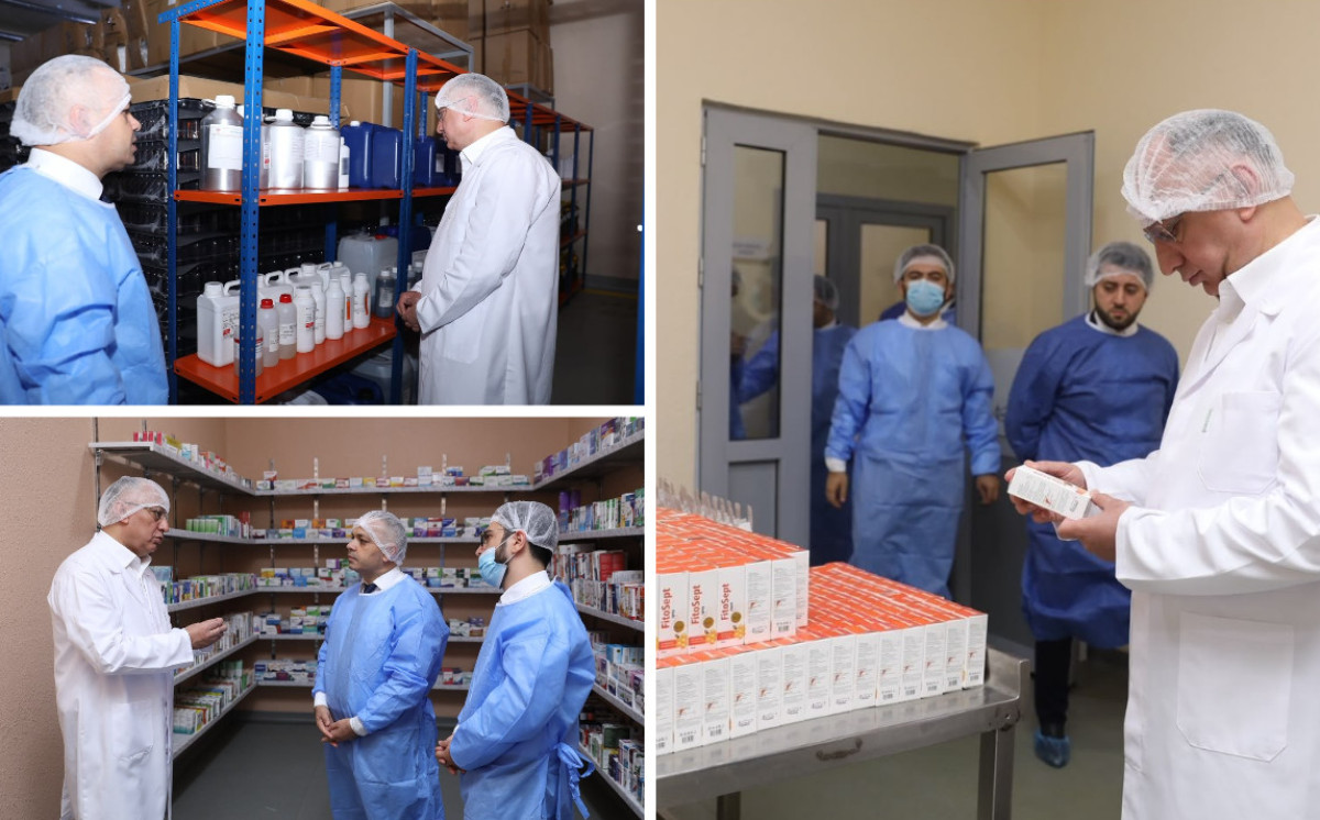 AQTA sədri bioloji aktiv qida məhsulları istehsal edən müəssisənin fəaliyyəti ilə tanış olub 