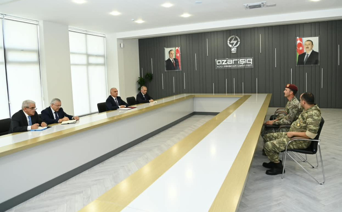 “Azərişıq” ASC-nin sədri Vüqar Əhmədov Ağdamda vətəndaşları qəbul edib 