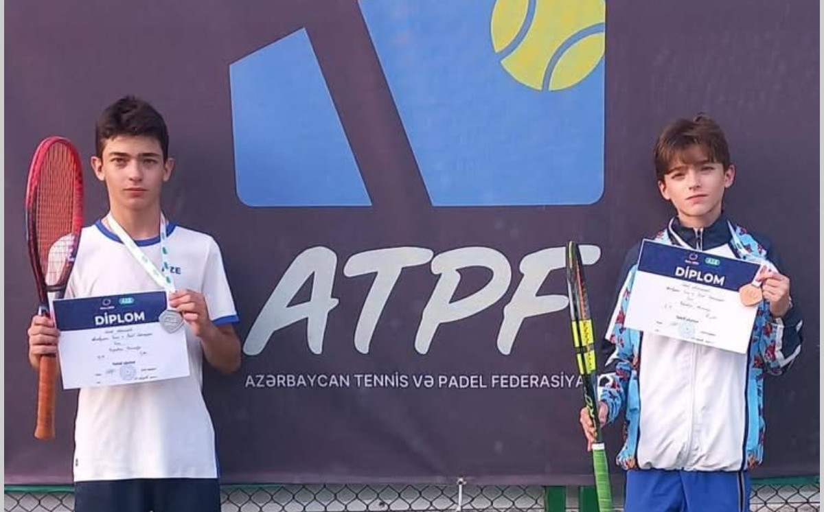 BSU Liseyinin tələbələri Respublika Tennis Çempionatının qalibi oldular 