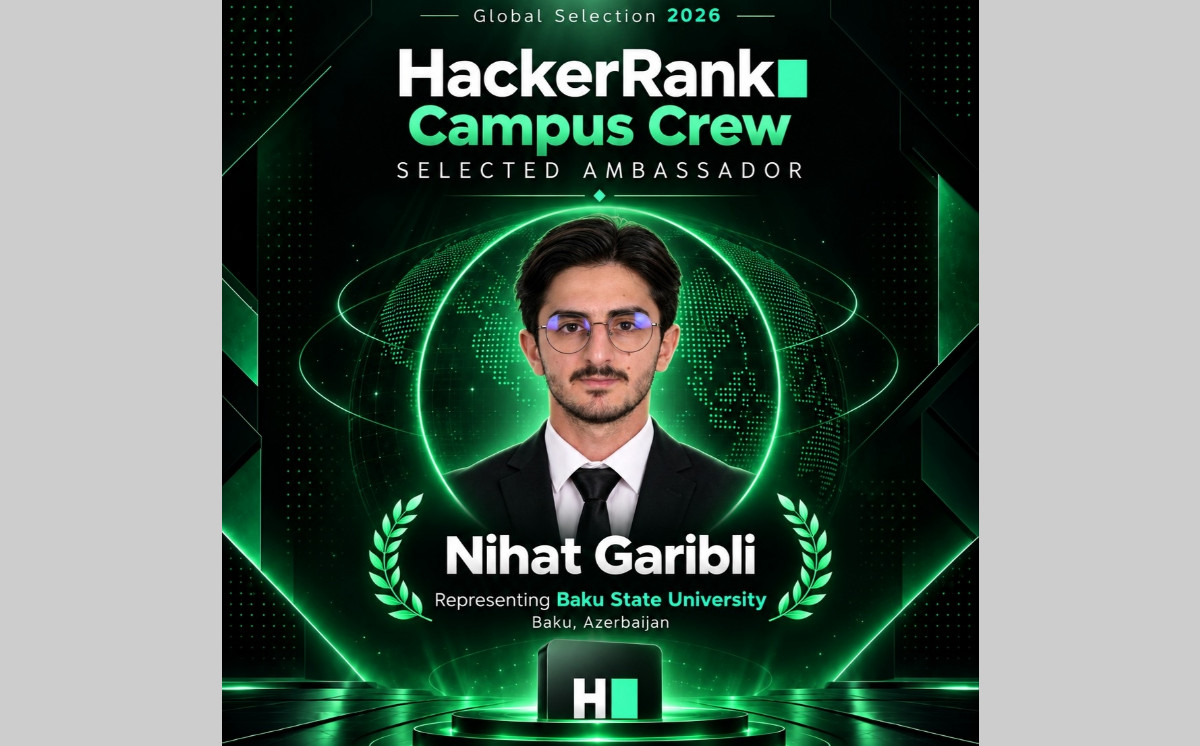 Сотрудник БГУ отобран для программы HackerRank Campus Crew 2026 