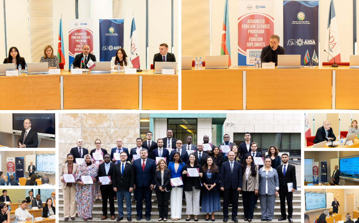 17 ölkədən 19 diplomat Azərbaycanın Xarici Siyasət Proqramında iştirak edib 