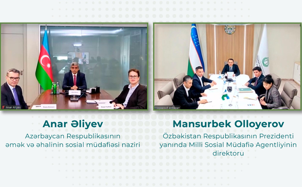 Özbəkistanla əmək və sosial müdafiə sahəsində gələcək əməkdaşlığa dair fikir mübadiləsi aparılıb 