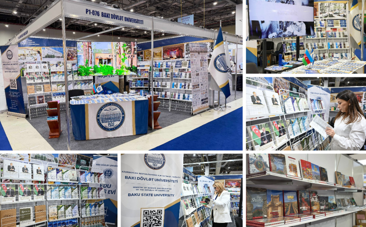 BSU Showcases Academic Publications at Baku International Book Fair 