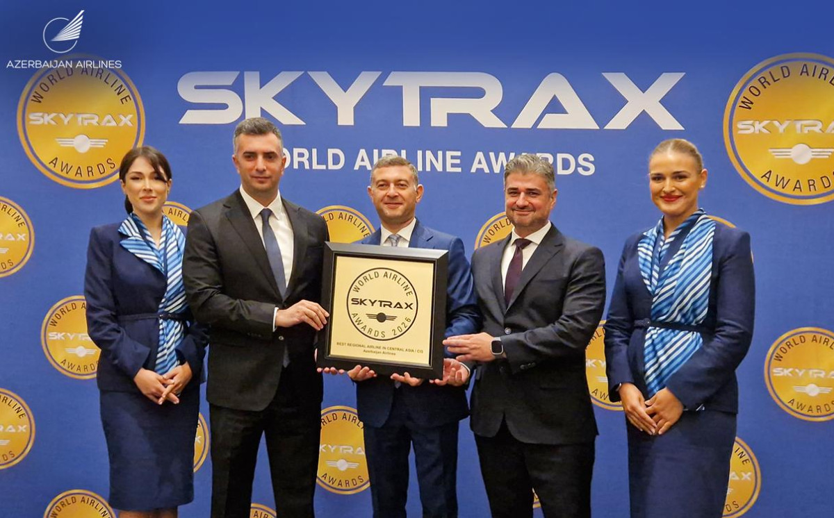 Azerbaijan Airlines named Best Regional Airline in Central Asia & CIS at the 2026 World Airline Awards 