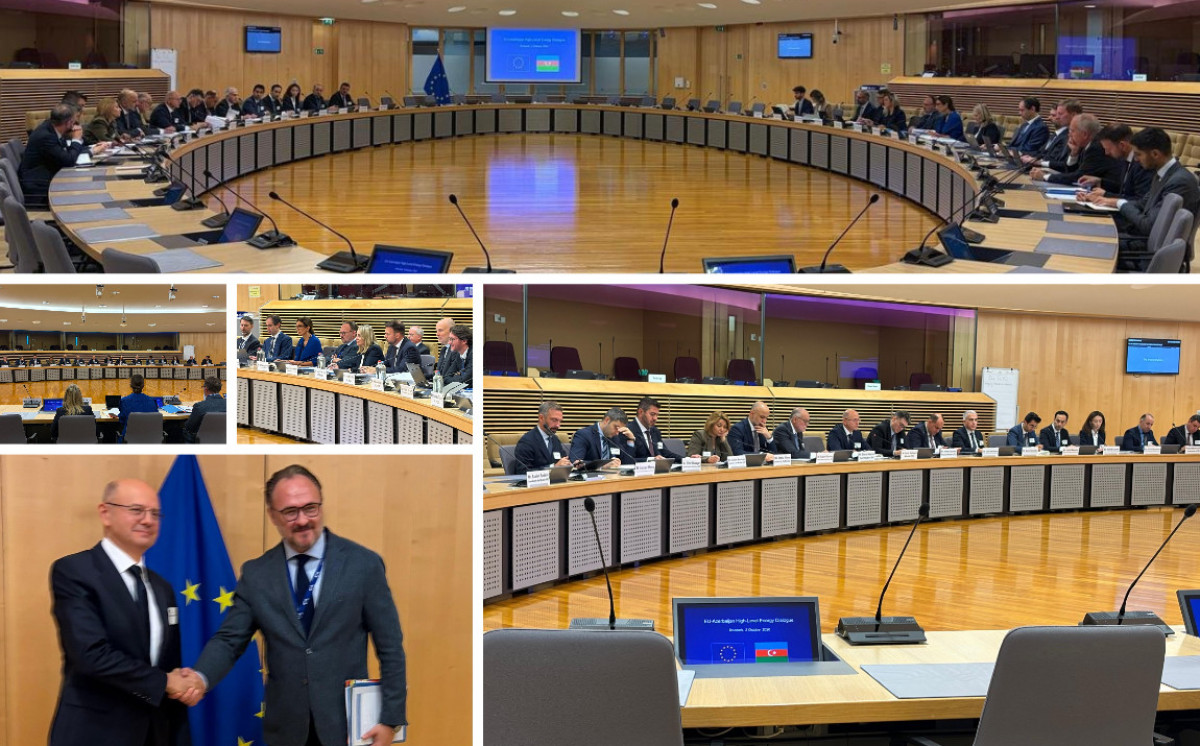 4th Meeting of the Azerbaijan-EU High-Level Energy Dialogue was held in Brussels 