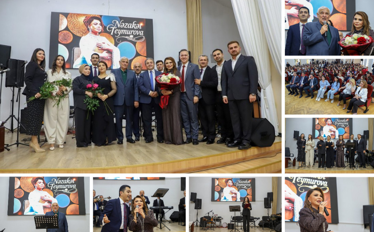 ADU-da Xalq artisti Nəzakət Teymurovanın konserti keçirilib 