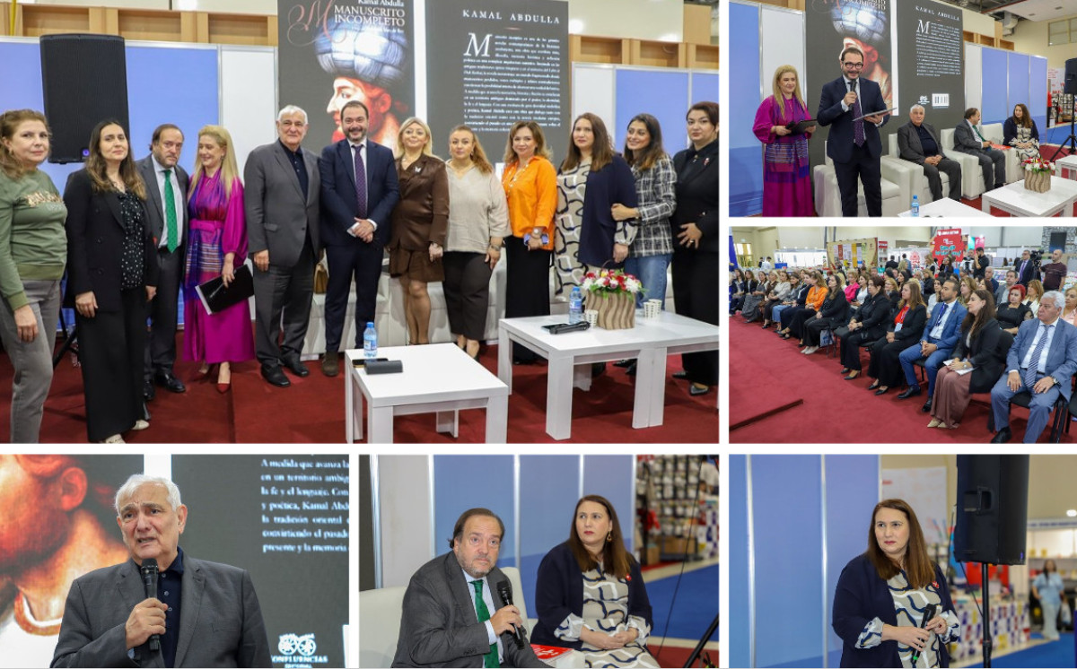 Kamal Abdullanın “Yarımçıq əlyazma” romanının ispan dilində nəşrinin təqdimatı keçirilib 