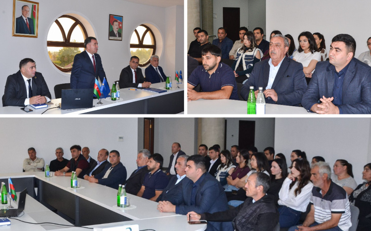 Füzuli rayonunda istehlakçılar üçün “Açıq qapı” günü keçirilib 