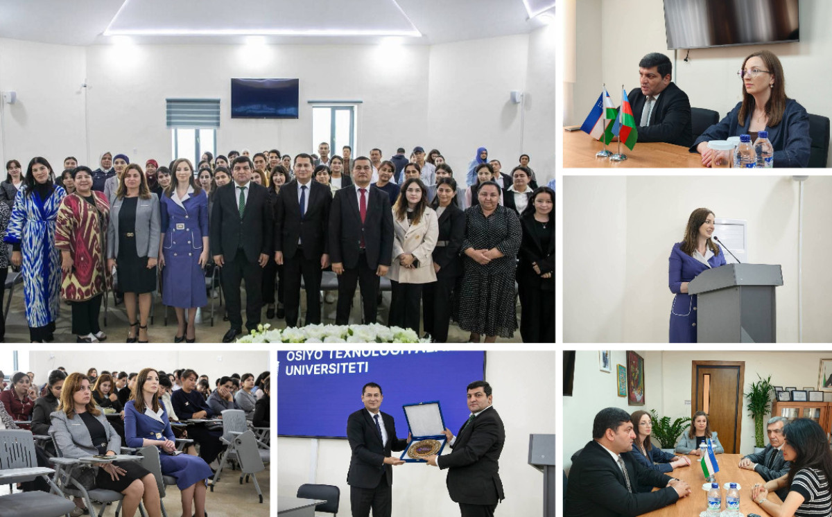 ADPU-nun Quba filialının direktoru Özbəkistanda işgüzar səfərdə olub 