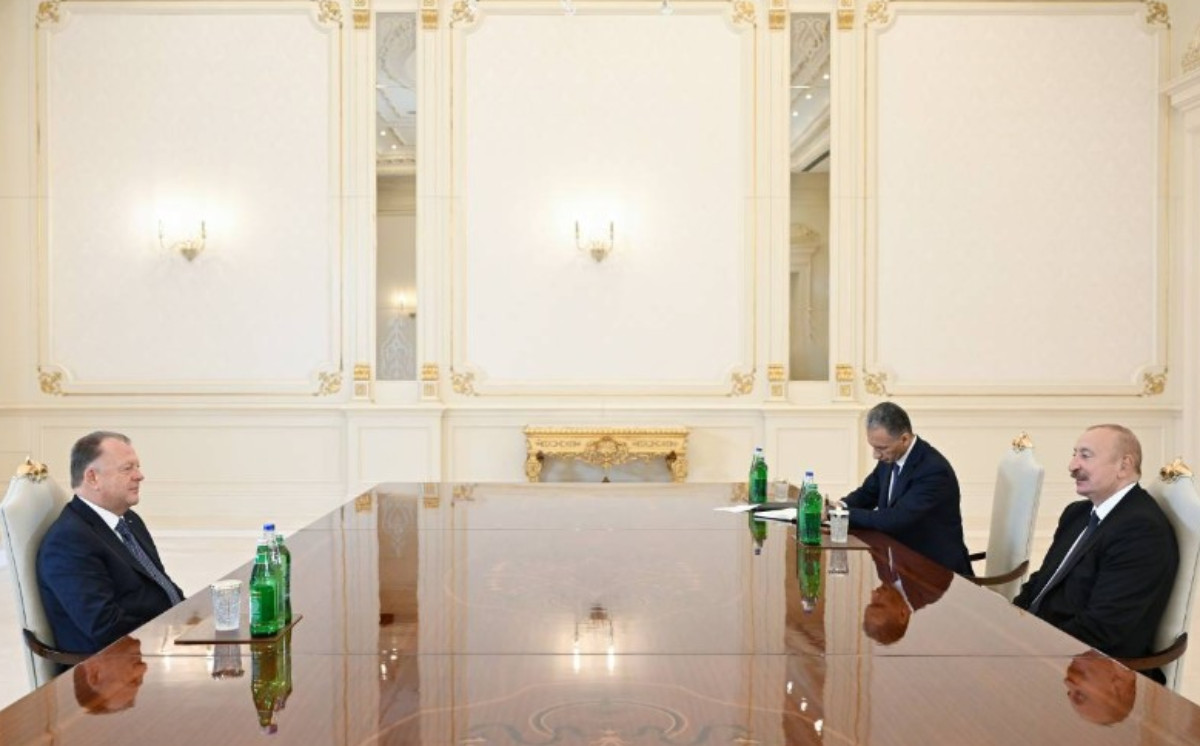 İlham Əliyev Beynəlxalq Cüdo Federasiyasının prezidentini qəbul edib 