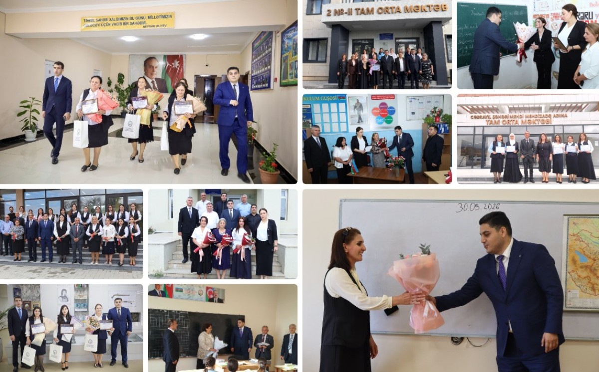 ETİHİ- Respublika Komitəsinin əməkdaşları azad edilmiş torpaqlarda çalışan müəllimlərlə görüşlər keçirib 