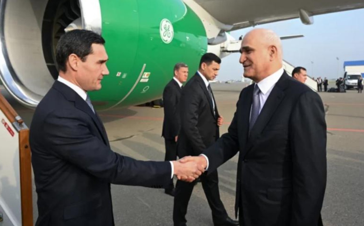 Türkmənistan Prezidenti Azərbaycana səfərə gəlib 
